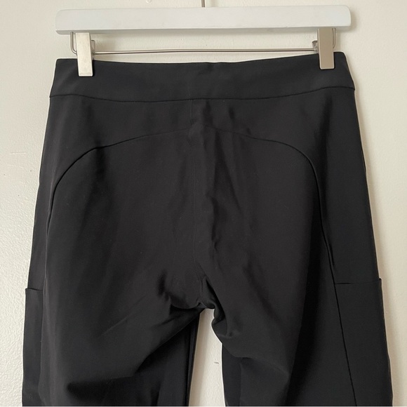 Athleta Black stretch ankle length active wear pants size 4 preowned - Picture 7 of 9